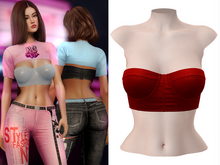 -[ vagrant ]- Cecilia Corset - Red