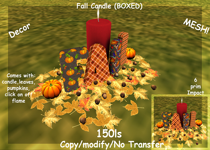 Fall Candle (BOXED)