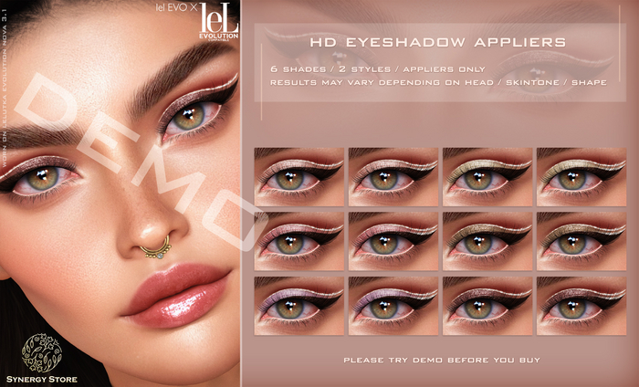 DEMO [SYN] - HD Eyeshadow Ourense LELUTKA EVO/EVO X