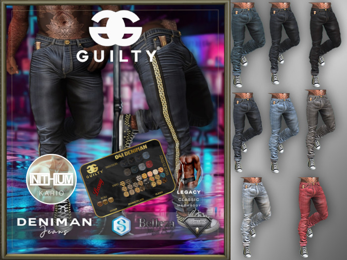 [ GUILTY ] 041_DENIMAN FAT PACK_STRIPE