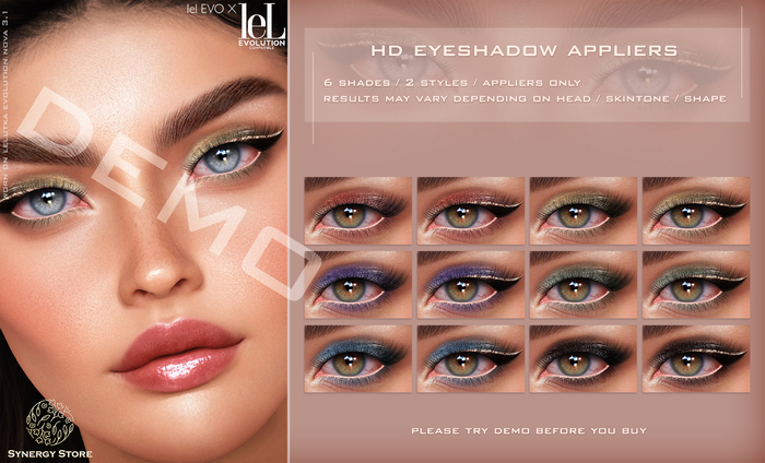 DEMO [SYN] - HD Eyeshadow Aberdeen LELUTKA EVO/EVO X