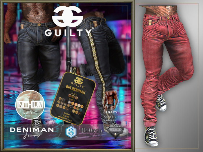 [ GUILTY ] 041 DENIMAN 08 STRIPE