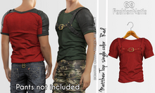 Matthew Male Top Red - Signature Gianni, Belleza Jake , Legacy - FashionNatic 