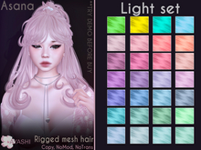 [^.^Ayashi^.^] Asana hair-Light set