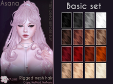 [^.^Ayashi^.^] Asana hair-Basic set