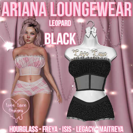 ::LL:: Ariana - Leopard // Black