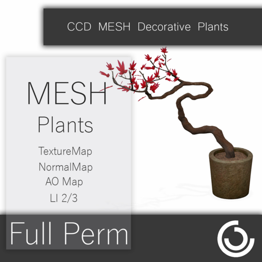 MESH Decorative Pack Plants Indoor Outdoor