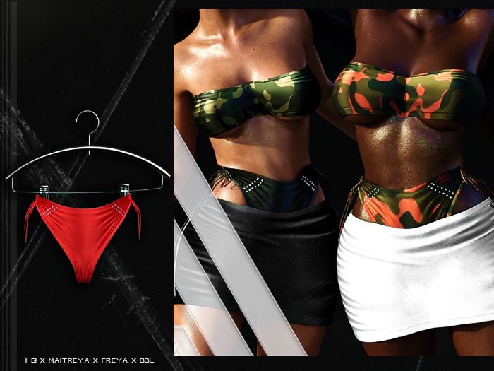 PLX. "Claire" Panties // Red