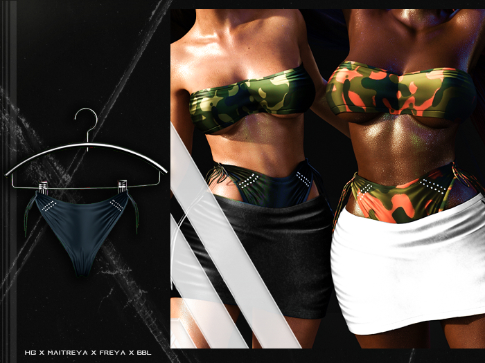 PLX. "Claire" Panties // Navy