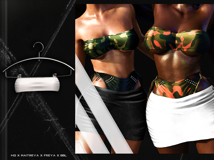 PLX. "Claire" Bra // White