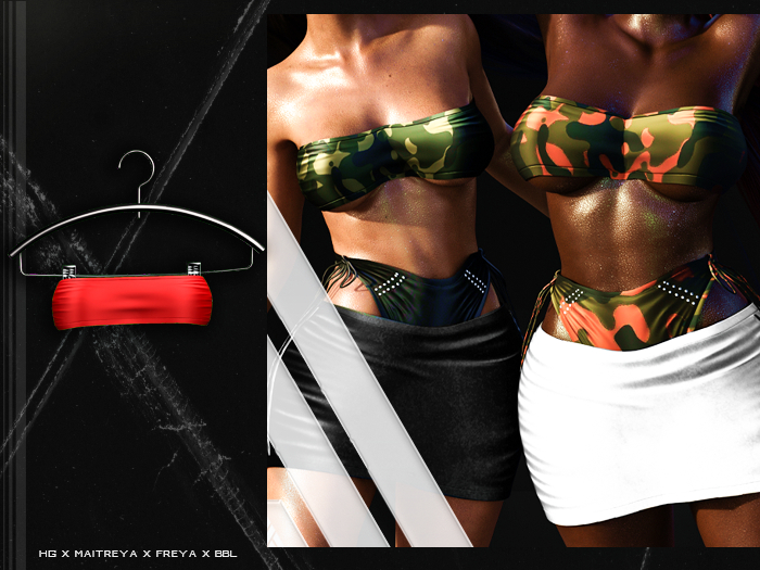 PLX. "Claire" Bra // Red