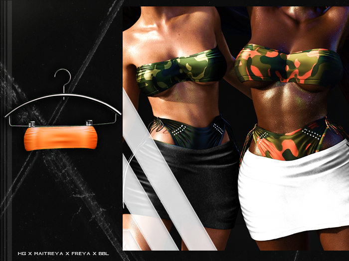 PLX. "Claire" Bra // Orange