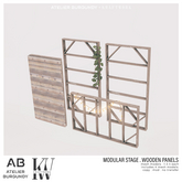 Atelier Burgundy + Kraftwork . Wooden Panels *ADD*