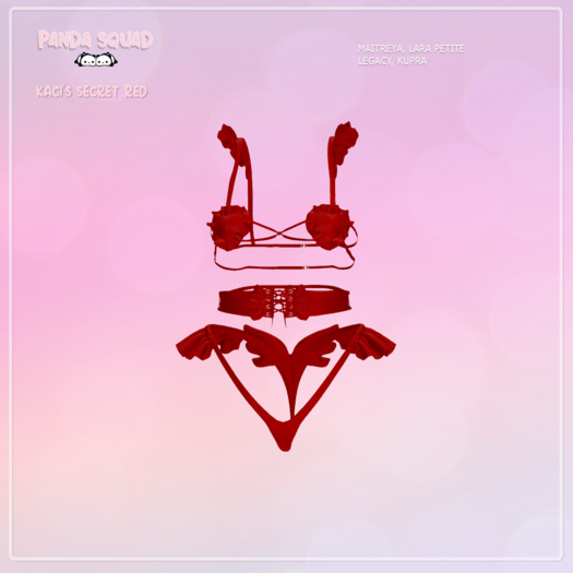 *PS* Panda Squad - Kaci's Secrets - Red