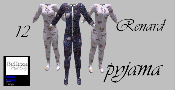 PYJAMA12 - RENARD - BELLEZA FREYA_BOITE