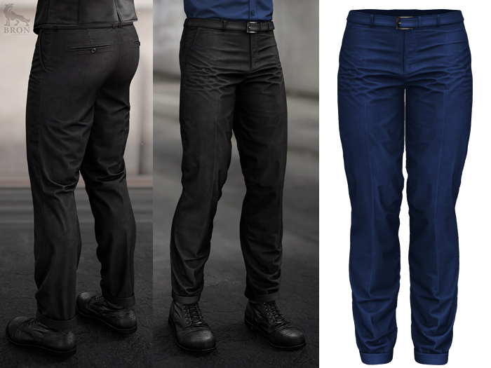 BRON - Ian Pants - Electric Blue