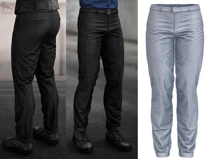 BRON - Ian Pants - Light Blue 