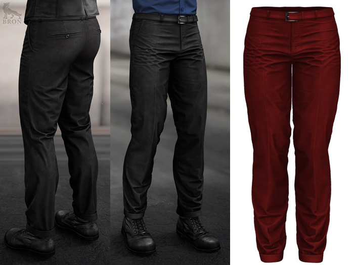 BRON - Ian Pants - Red 