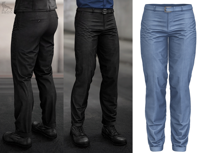 BRON - Ian Pants - Sky Blue 