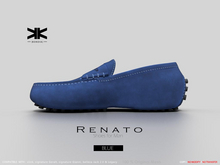 Renato :: Man Shoes :: Blue :: {kokoia}