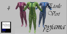 PYJAMA4 - ETOILE VERT - BELLEZA FREYA_BOITE