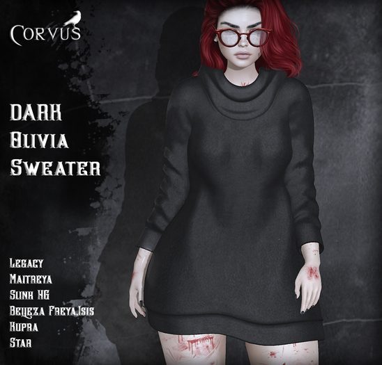 Corvus : Dark Olivia Sweater