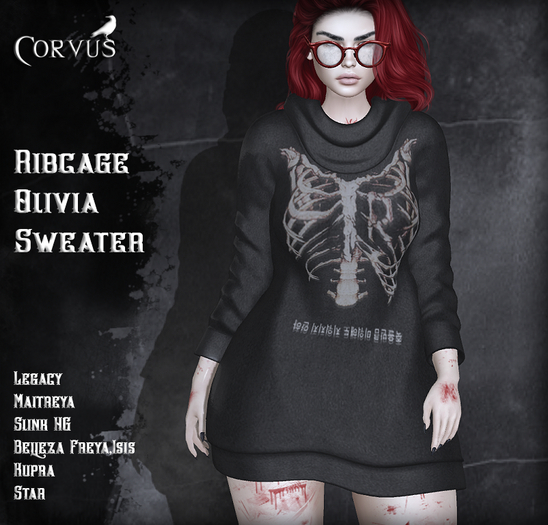Corvus : Ribcage Olivia Sweater