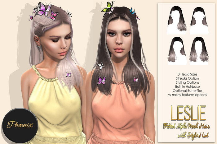 :::Phoenix::: Leslie Hair Bright Style Collection (add me)