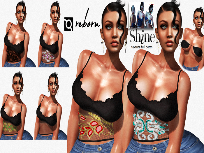 AJ  #SHINE_ 2 TOP KENAX ebody REBORN _TEXTURE FULL PERM
