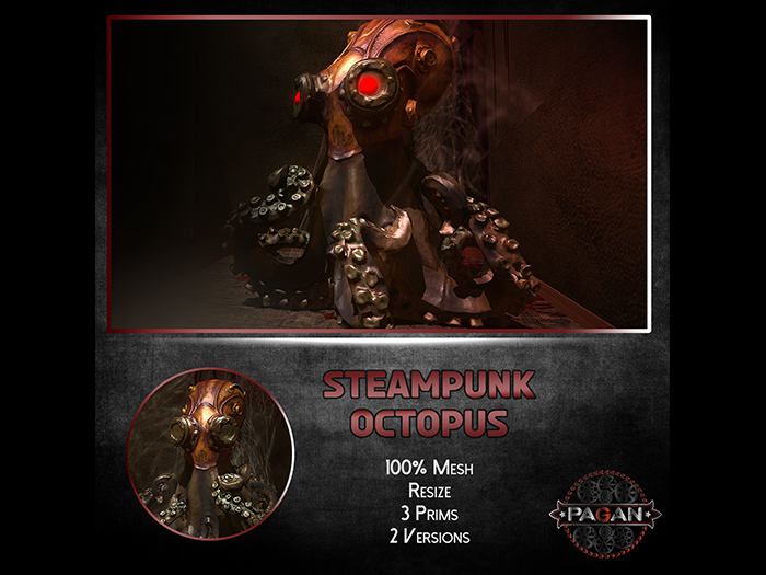 [Pagan]  octopus steampunk