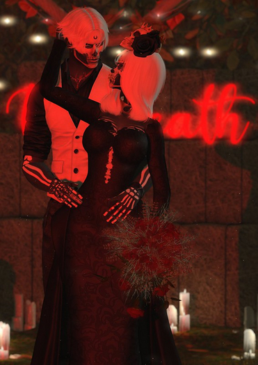 *MB* Bento pose Death Wedding couple