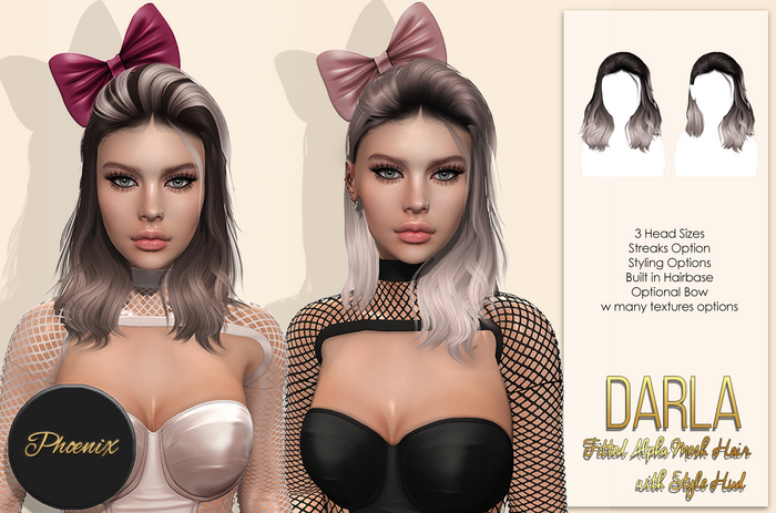 :::Phoenix::: Darla Hair Gradient Style Collection (add me)