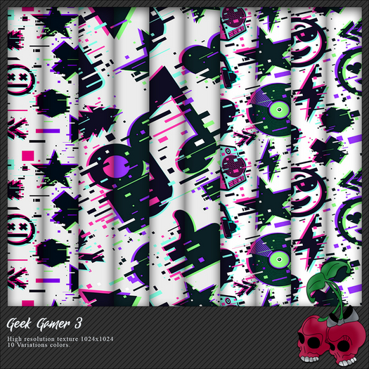*Crazy Cherry* Geek-Gamer-03 - Unpack hud