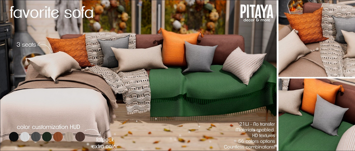 Pitaya - Favorite Sofa (Mono)