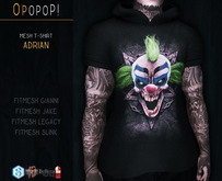 OPOPOP ! Mesh T-Shirt ADRIAN V#3