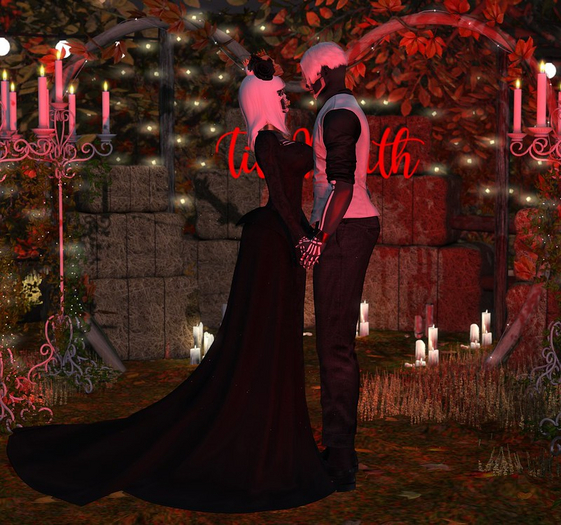 *MB* Bento pose Death Wedding couple 2