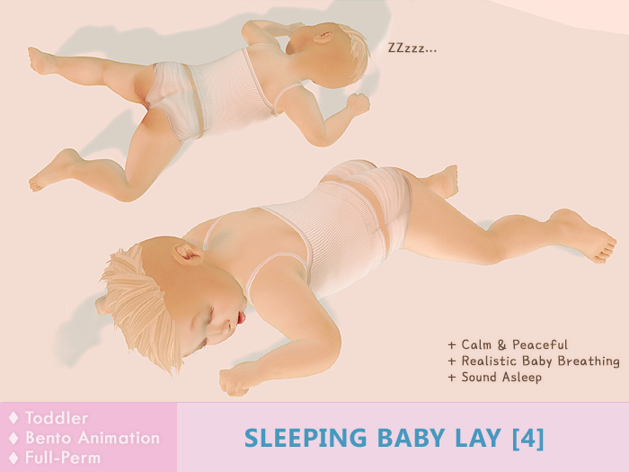 Sleeping Baby Lay 4 (Sleepy/Dreaming/PassedOut)