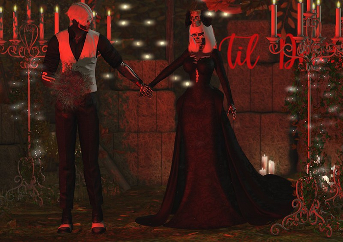 *MB* Bento pose Death Wedding couple 3