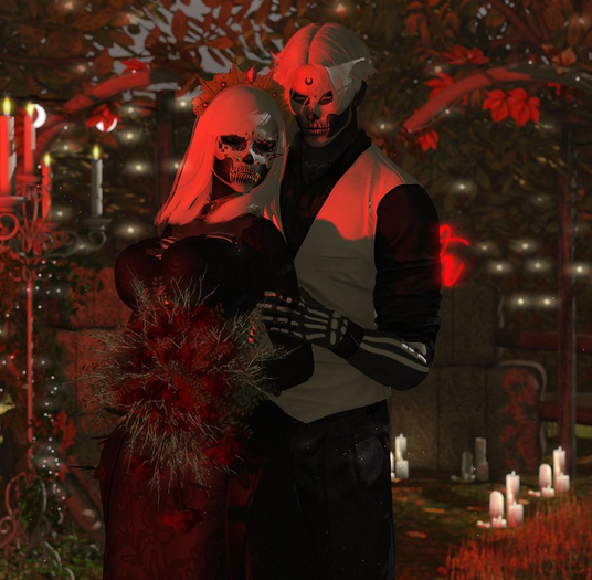*MB* Bento pose Death Wedding couple 4