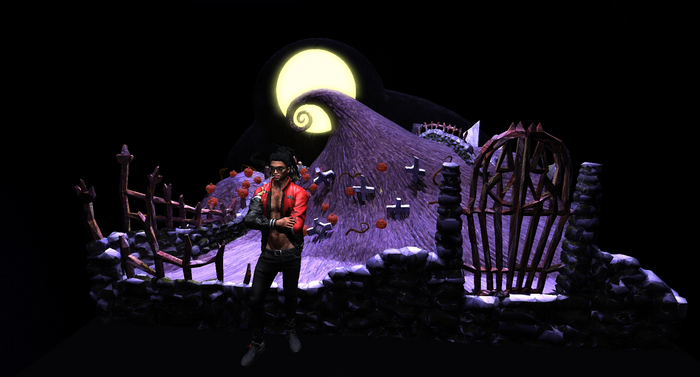 Nightmare Before Christmas Backdrop