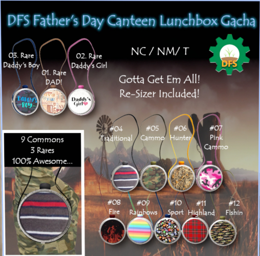 DFS Lunchbox - RARE 03 Canteen Daddy's Boy
