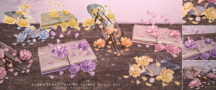 DISORDERLY. / Art of Spring / Decor / Yellow