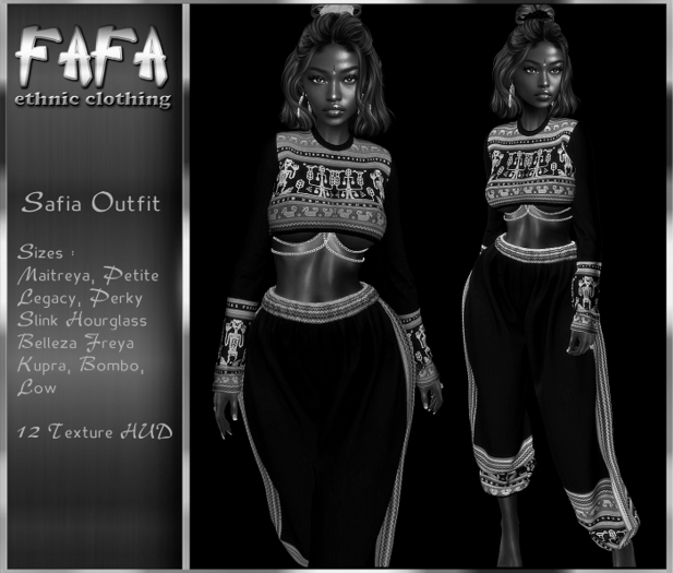 DEMO{FAFA}Safia Outfit