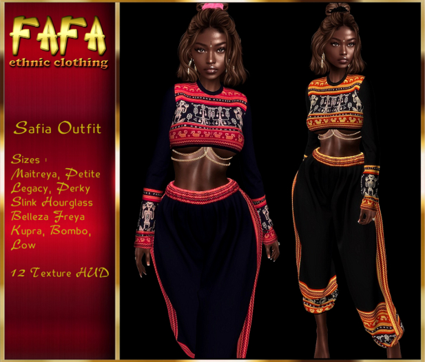 {FAFA}Safia Outfit (unpack)