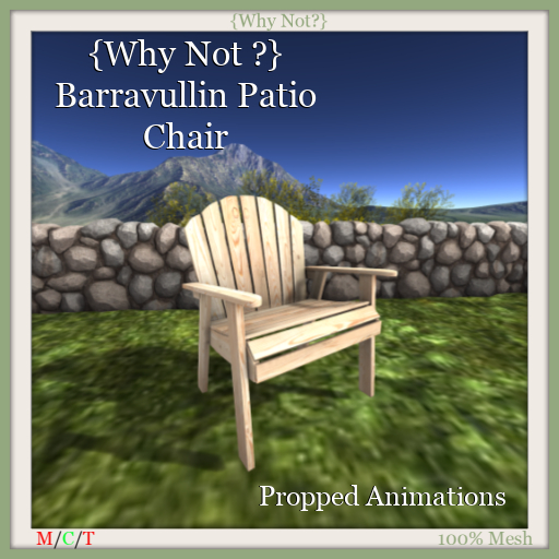{Why Not ?} Barravullin Patio Chair-Boxed
