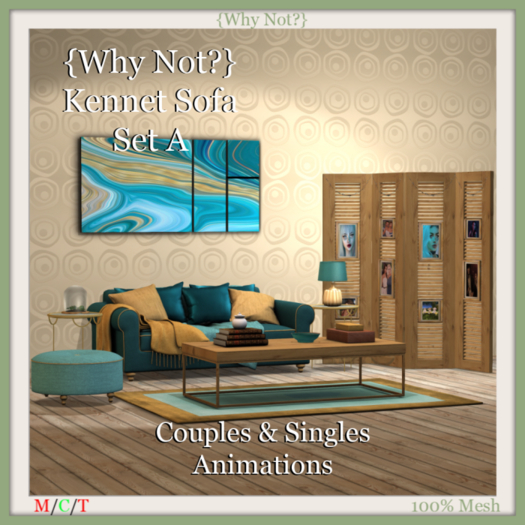 {Why Not?} Kennet Sofa Set A-Boxed