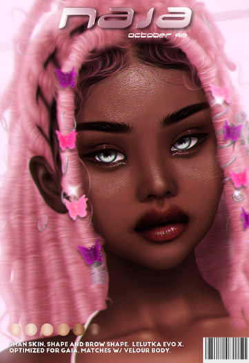 naja // shan skin lel evox ebony