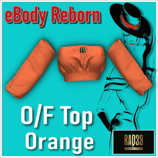 [R39] Reborn O/F Top Orange