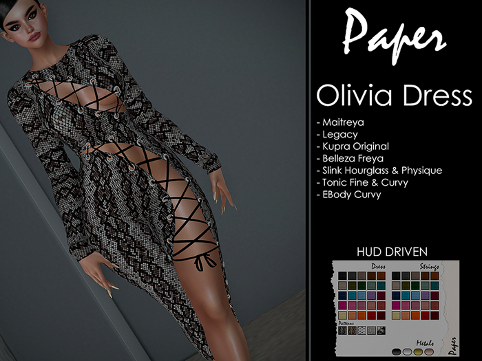 Paper. - Olivia Dress