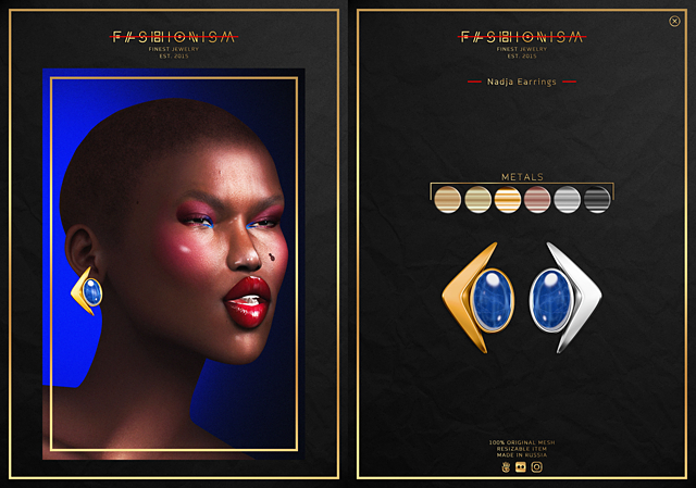 .fashionism. - Nadja Earrings
